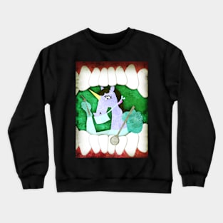 Dentist Unicorn Crewneck Sweatshirt